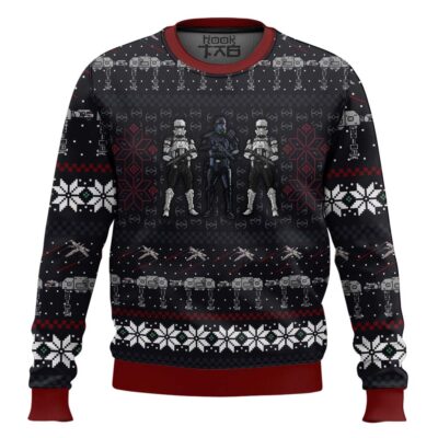 Hooktab Wrath Of The Empire Star Wars Ugly Christmas Sweater
