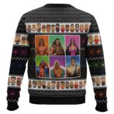 Hooktab WWE Wrestling Legends WWE Ugly Christmas Sweater