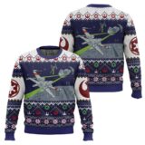 Hooktab X-wing vs TIE Fighter Star Wars Ugly Christmas Sweater
