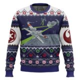 Hooktab X-wing vs TIE Fighter Star Wars Ugly Christmas Sweater