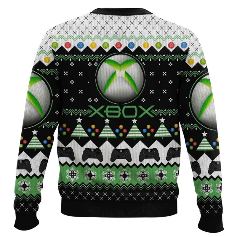 Hooktab Xbox Ugly Christmas Sweater Hooktab Xbox Ugly Christmas Sweater