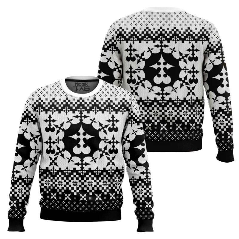 Hooktab Xemnas Kingdom Hearts Ugly Christmas Sweater Hooktab Xemnas Kingdom Hearts Ugly Christmas Sweater