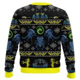 Hooktab Xenomorphs Alien Ugly Christmas Sweater