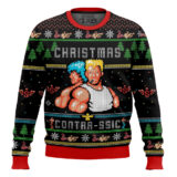 Hooktab Xmas Contra-ssic Contra Ugly Christmas Sweater