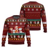 Hooktab Xmas Cute Cat Ugly Christmas Sweater