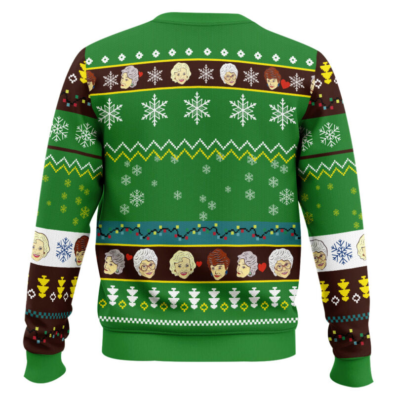 Hooktab Xmas Gift The Golden Girls Ugly Christmas Sweater Hooktab Xmas Gift The Golden Girls Ugly Christmas Sweater