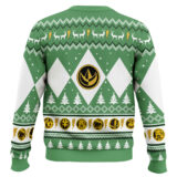 Hooktab Xmas Green Ranger Mighty Morphin Ugly Christmas Sweater
