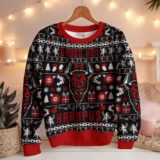 Hooktab Xmas Gruss Vom Krampus Ugly Christmas Sweater