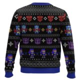 Hooktab Xmas In Disguise Transformers Ugly Christmas Sweater