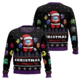 Hooktab Xmas Is Among Us Ugly Christmas Sweater