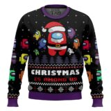 Hooktab Xmas Is Among Us Ugly Christmas Sweater