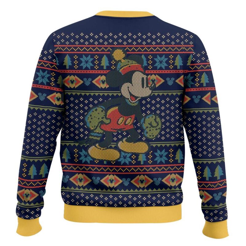 Hooktab Xmas Mickey Ugly Christmas Sweater Hooktab Xmas Mickey Ugly Christmas Sweater