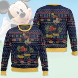Hooktab Xmas Mickey Ugly Christmas Sweater