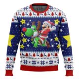 Hooktab Xmas Odyssey Super Mario Bros. Ugly Christmas Sweater