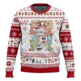 Hooktab Xmas Rudolph The Red-nosed Reindeer Ugly Christmas Sweater