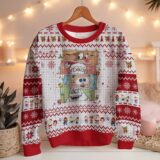 Hooktab Xmas Rudolph The Red-nosed Reindeer Ugly Christmas Sweater