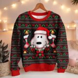 Hooktab Xmas Snoopy The Charlie Brown and Snoopy Show Ugly Christmas Sweater