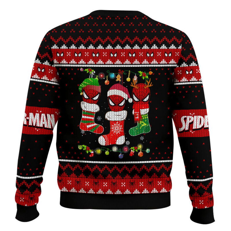 Hooktab Xmas Spider-man Ugly Christmas Sweater Hooktab Xmas Spider-man Ugly Christmas Sweater