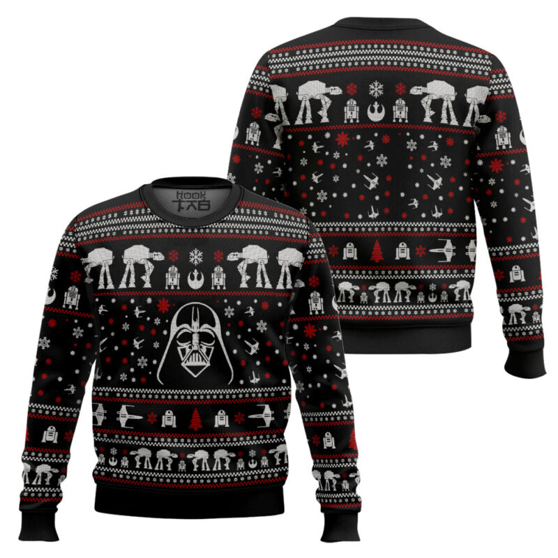 Hooktab Xmas Star Wars Ugly Christmas Sweater Hooktab Xmas Star Wars Ugly Christmas Sweater
