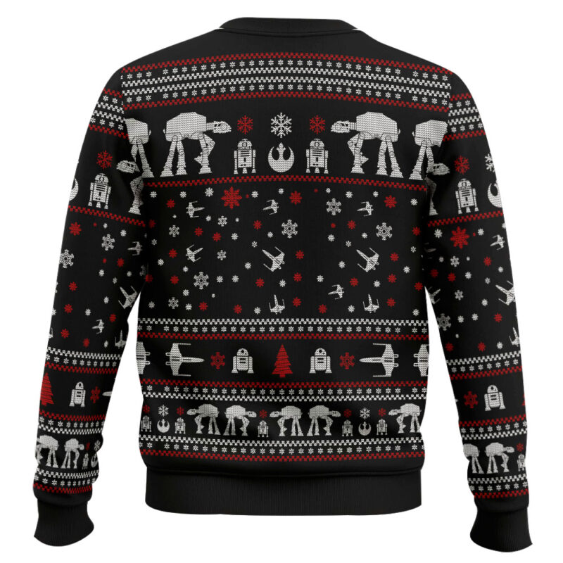 Hooktab Xmas Star Wars Ugly Christmas Sweater Hooktab Xmas Star Wars Ugly Christmas Sweater