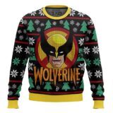 Hooktab Xmas Wolverine Ugly Christmas Sweater