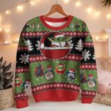 Hooktab Xmas Yoda Starwars Ugly Christmas Sweater