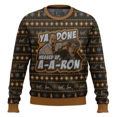 Hooktab Ya Done Messed Up Aaron Key And Peele Ugly Christmas Sweater
