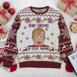 Hooktab Ya Filthy Animal Home Alone Ugly Christmas Sweater