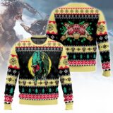 Hooktab Yautja Predator Alien Ugly Christmas Sweater