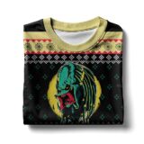 Hooktab Yautja Predator Alien Ugly Christmas Sweater