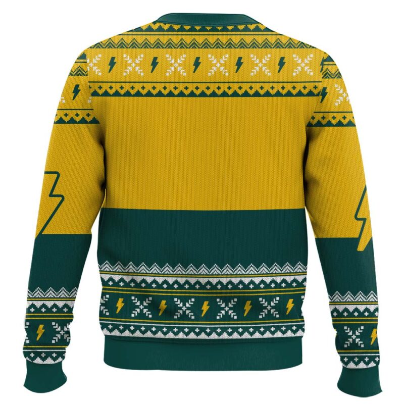 Hooktab Yellow AC/DC Ugly Christmas Sweater Hooktab Yellow AC/DC Ugly Christmas Sweater