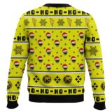Hooktab Yellow Ranger Ho-ho Power Rangers Ugly Christmas Sweater