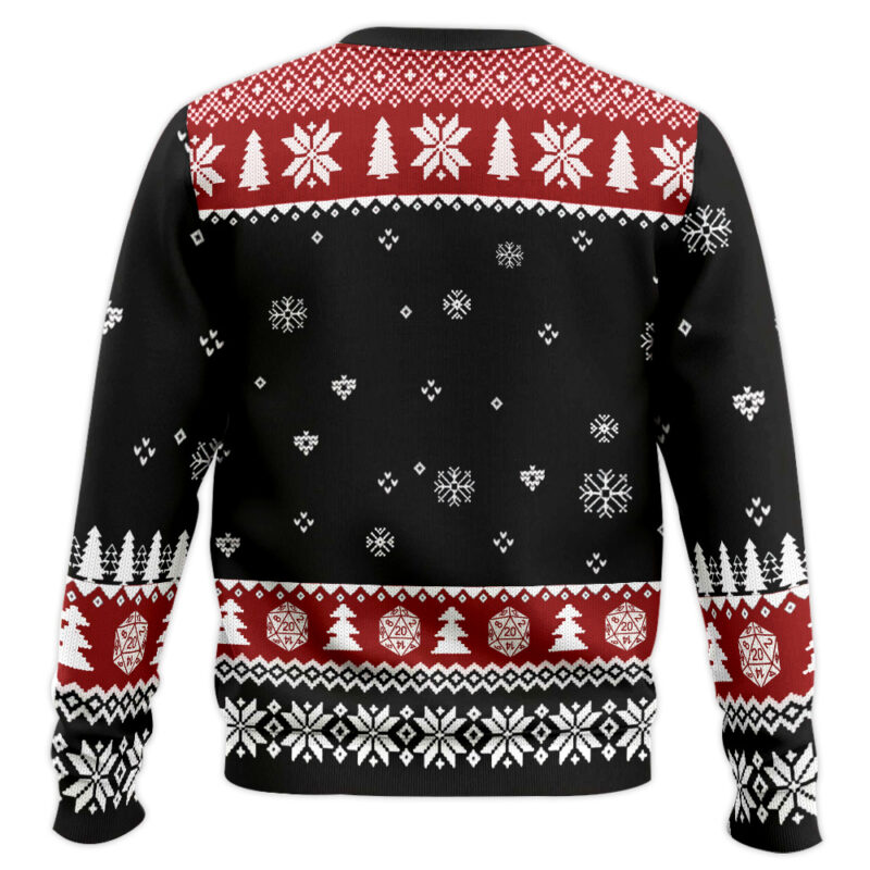 Hooktab Yes They're Natural Dice Dungeons & Dragons Ugly Christmas Sweater Hooktab Yes They're Natural Dice Dungeons & Dragons Ugly Christmas Sweater