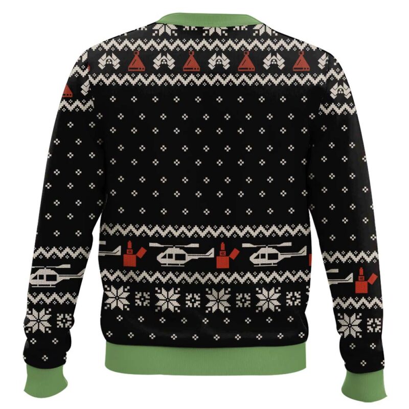 Hooktab Yippe Ki-Yay Mother Fxcker Die Hard Ugly Christmas Sweater Hooktab Yippe Ki-Yay Mother Fxcker Die Hard Ugly Christmas Sweater