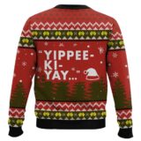 Hooktab Yippee Ki Yay It’s Christmas Die Hard Ugly Christmas Sweater