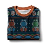 Hooktab Yoshi Super Mario Ugly Christmas Sweater