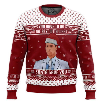Hooktab You Have To Do What The Best Forrest Gump Ugly Christmas Sweater