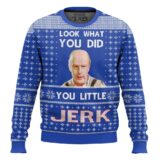 Hooktab You Little Jerk Home Alone Ugly Christmas Sweater