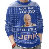 Hooktab You Little Jerk Home Alone Ugly Christmas Sweater