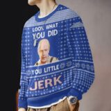 Hooktab You Little Jerk Home Alone Ugly Christmas Sweater