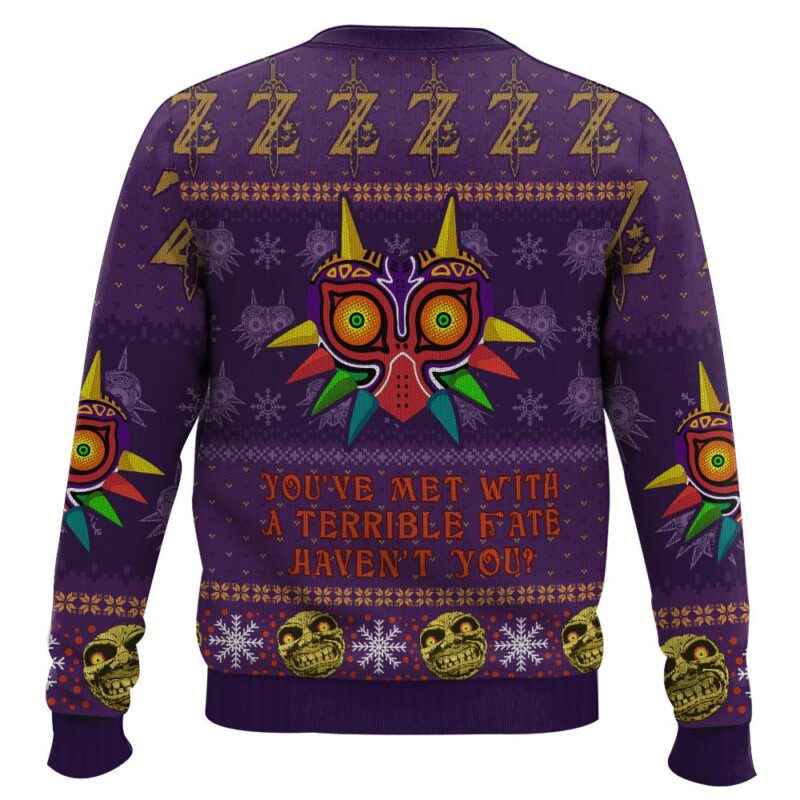 Hooktab You Met With A Terrible Fate Zelda Ugly Christmas Sweater Hooktab You Met With A Terrible Fate Zelda Ugly Christmas Sweater