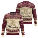 Hooktab Yuengling American Lager Ugly Christmas Sweater