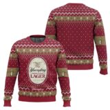 Hooktab Yuengling Traditional Lager Ugly Christmas Sweater
