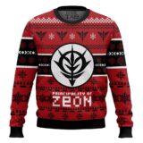 Hooktab Zeon The Gundam Ugly Christmas Sweater