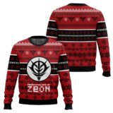 Hooktab Zeon The Gundam Ugly Christmas Sweater