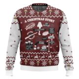 Hooktab Zeppelin Leg Lamp A Christmas Story Ugly Christmas Sweater