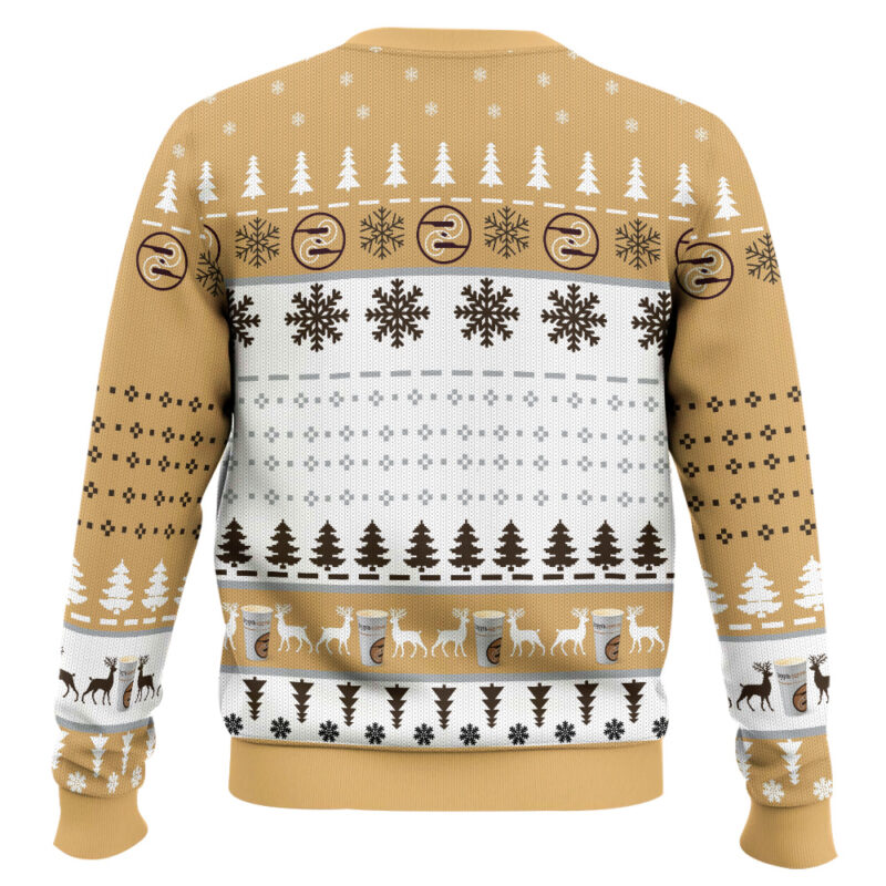 Hooktab Ziggi's Coffee Ugly Christmas Sweater Hooktab Ziggi's Coffee Ugly Christmas Sweater
