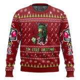 Hooktab Zim Stole Christmas Invader Zim Ugly Christmas Sweater