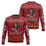 Hooktab Zim Stole Christmas Invader Zim Ugly Christmas Sweater