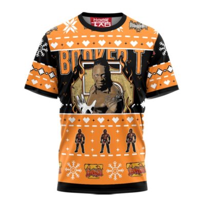 Hooktab Booker T WWE 3D T-Shirt